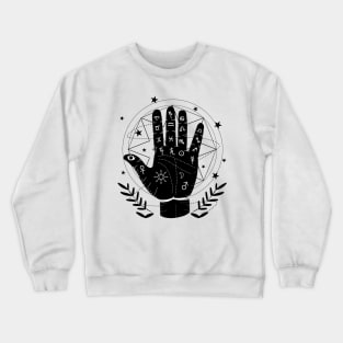 Palmistry Crewneck Sweatshirt